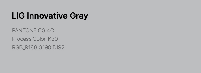 LIG Defense&Aerospace CI 색상