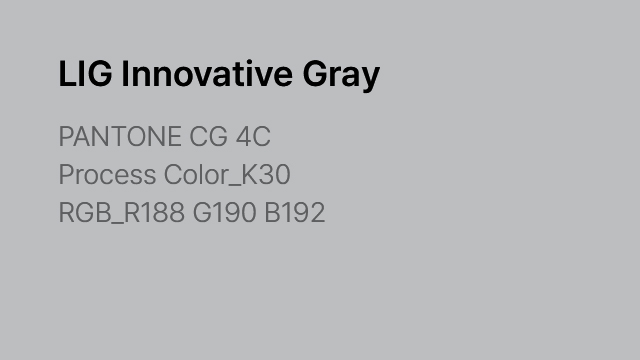 LIG Defense&Aerospace CI 색상