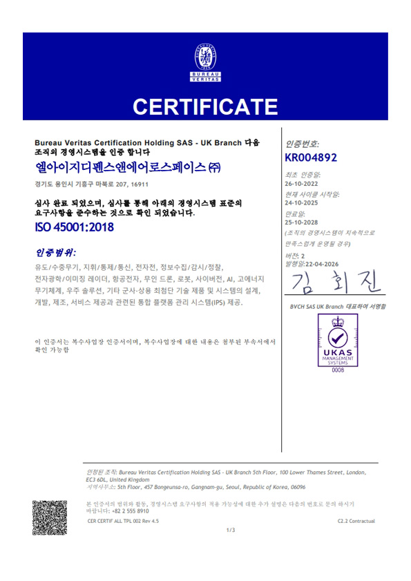 ISO 45001 certification